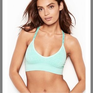 NWT Victoria secret bra bralette. Blue size large